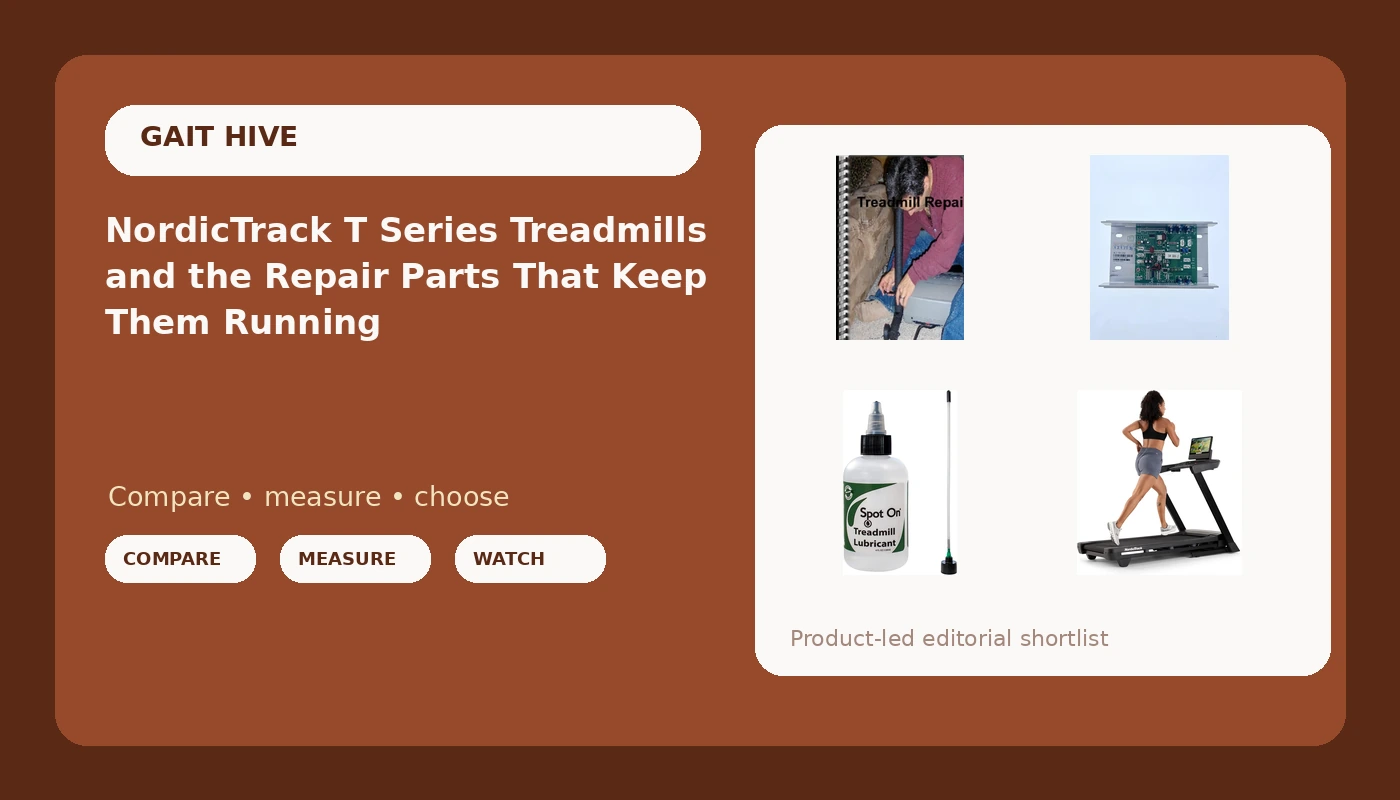 NordicTrack T Series Treadmills and the Repair Parts That Keep Them Running