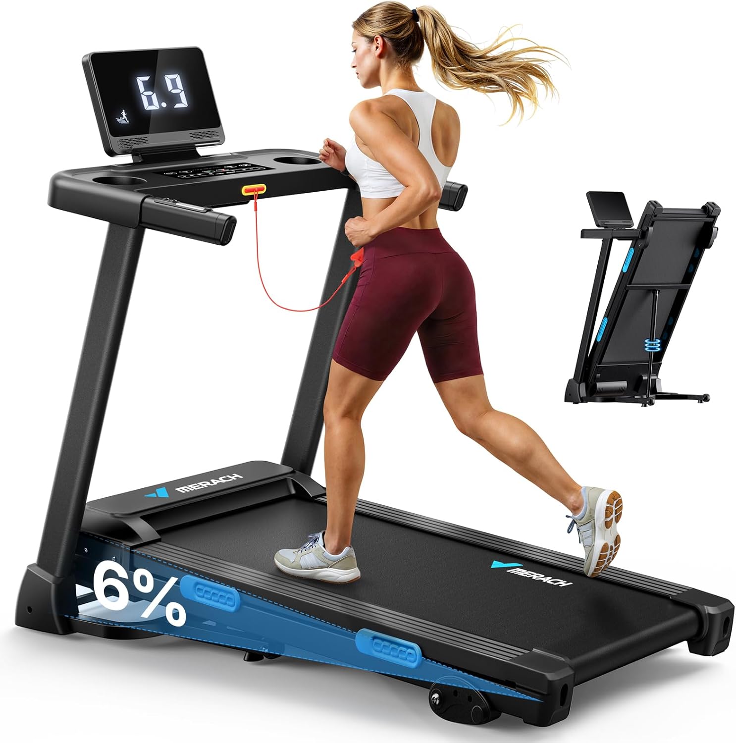 MERACH T12 Foldable Treadmill (B0D878L9RZ)