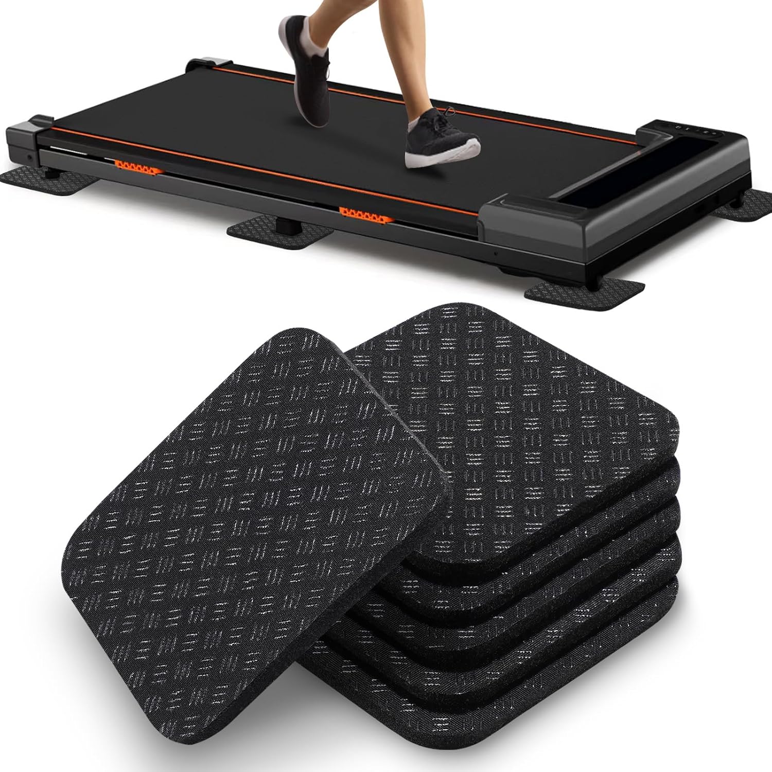 6PCS Treadmill Mat Pads (B0DLNMWDQX)
