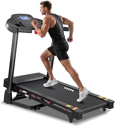 Treadmill with 15-Level Auto Incline (B0FJM6714K)