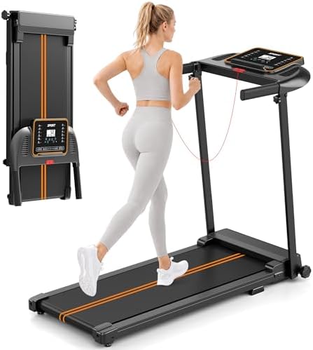 Treadmills for Home Walking Pad - Foldable Treadmill Under Desk with H (B0GWR4874N)