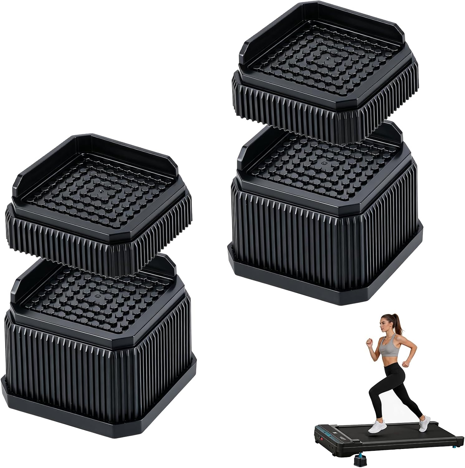 4 Pack Incline Risers (B0H4GQMV11)