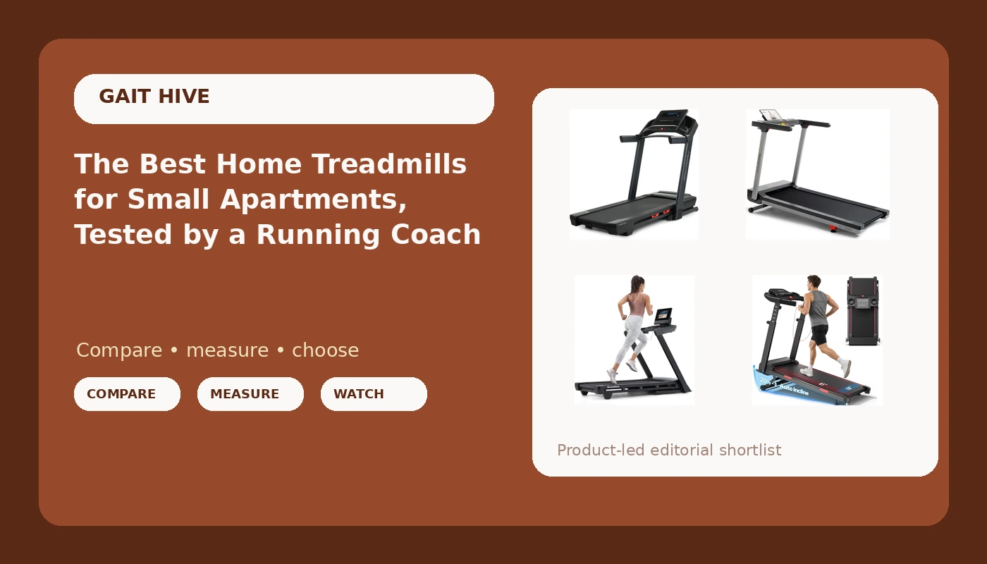 The Best Home Treadmills for Small Apartments, Tested by a Running Coach